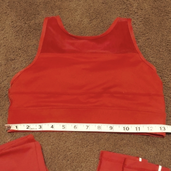 "Zyia Active"  Matching Sport bra  + leggings. Size M. bra. Size 6-8 leggings. - Picture 7 of 13